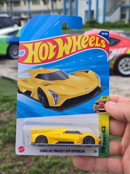 Cadillac project GTP hypercar- yellow