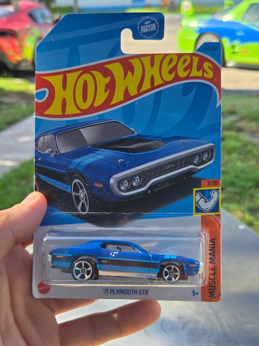 '71 Plymouth GTX - blue