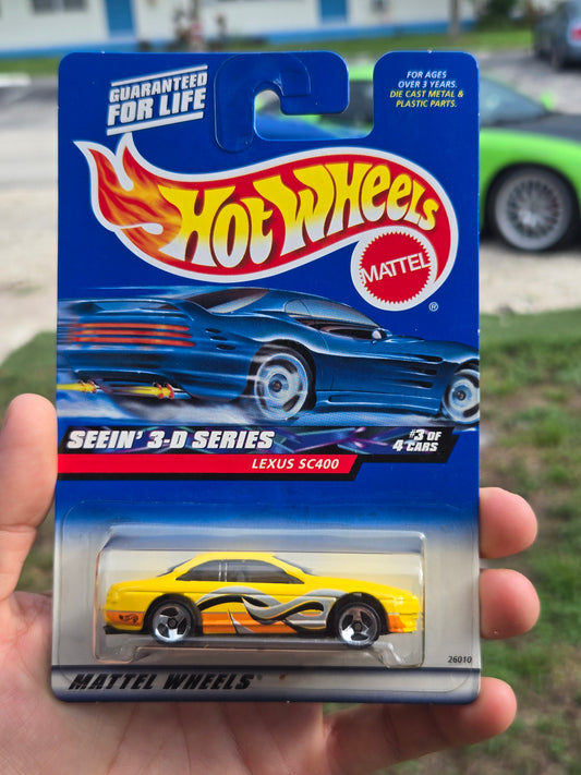 Lexus Sc400 - yellow