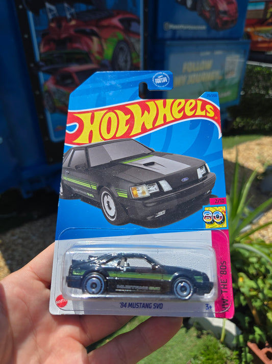 '84 Ford Mustang SVO - black