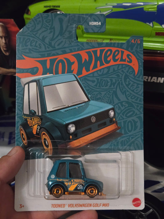 Tooned Volkswagen Gold Mk1 - 56th anniversary