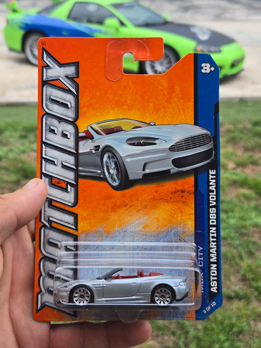 Aston Martin DBS Volante - silver