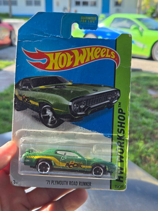 '71 Plymouth Road Runner - green