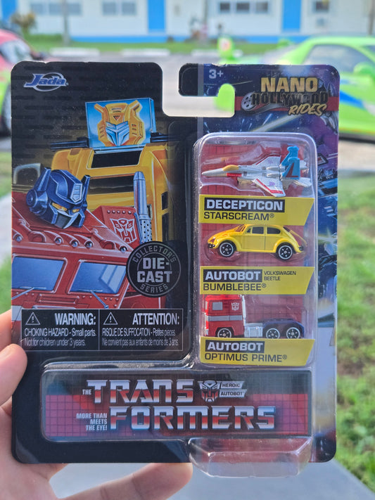 Transformers Nano Rides (micro machine size)