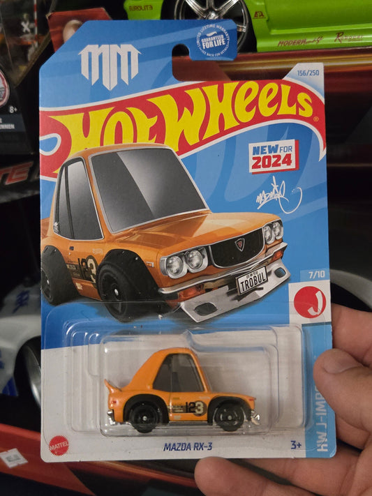 Mazda RX-3 - orange