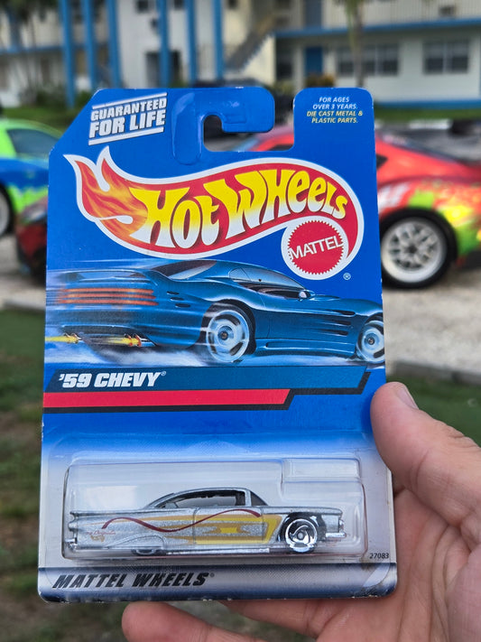 '59 Chevy impala - silver