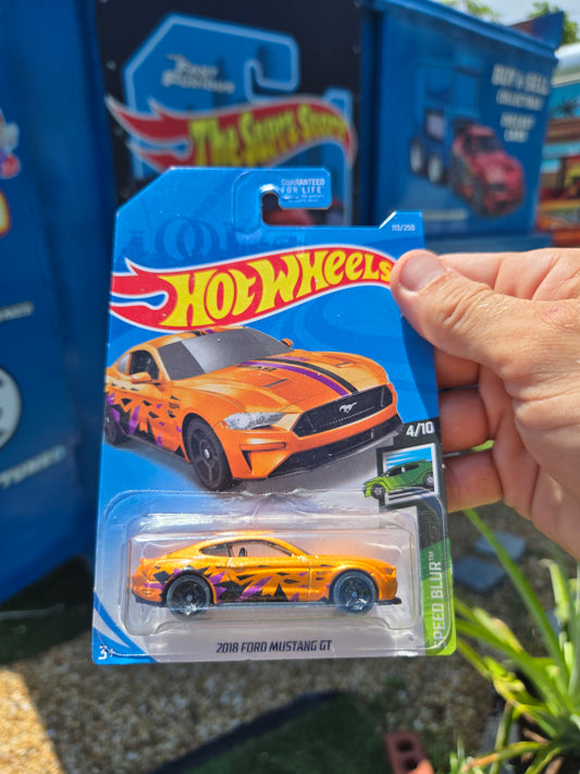 2018 Ford Mustang GT - orange