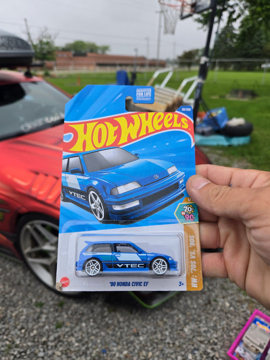 '90 Honda Civic EF - blue