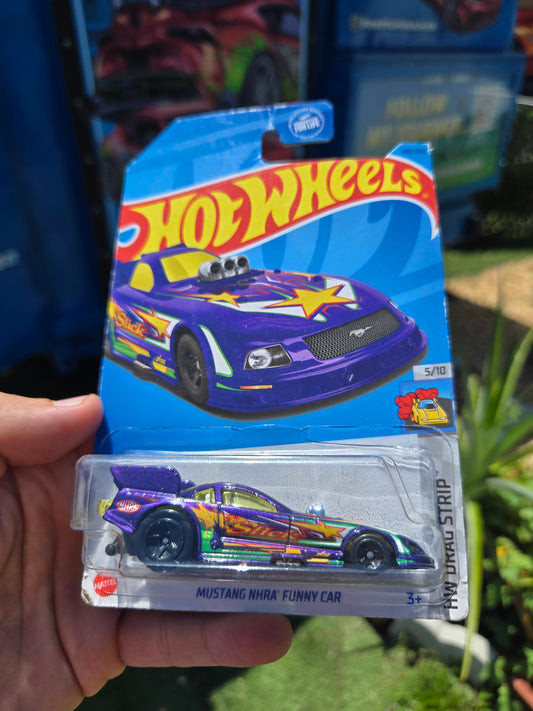 Ford Mustang Funny Car - purple